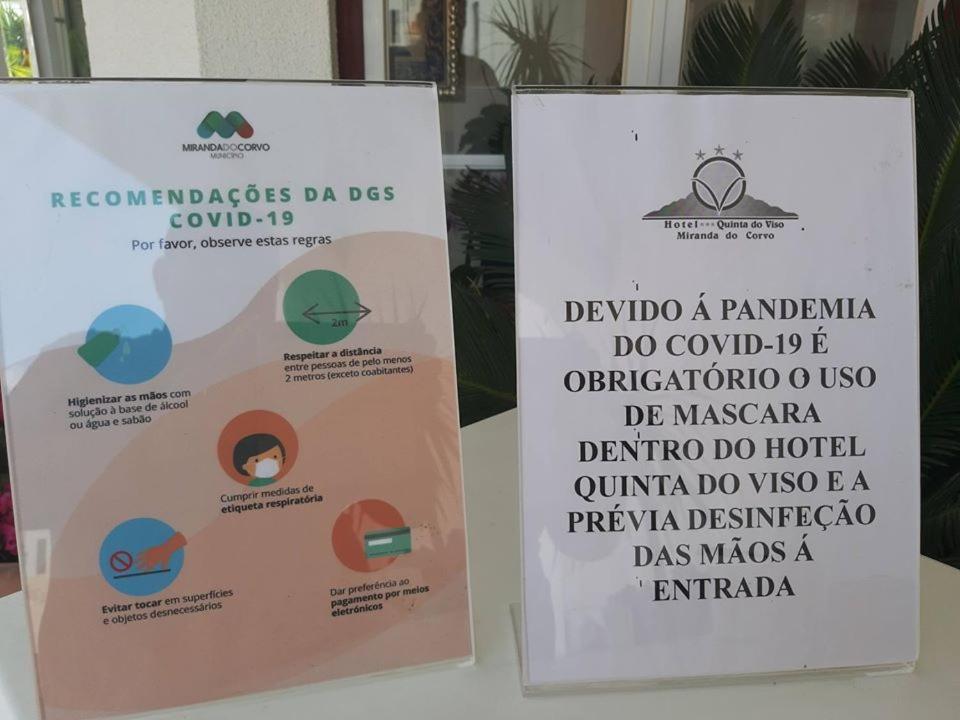 Hotel Quinta Do Viso Miranda do Corvo Exteriör bild